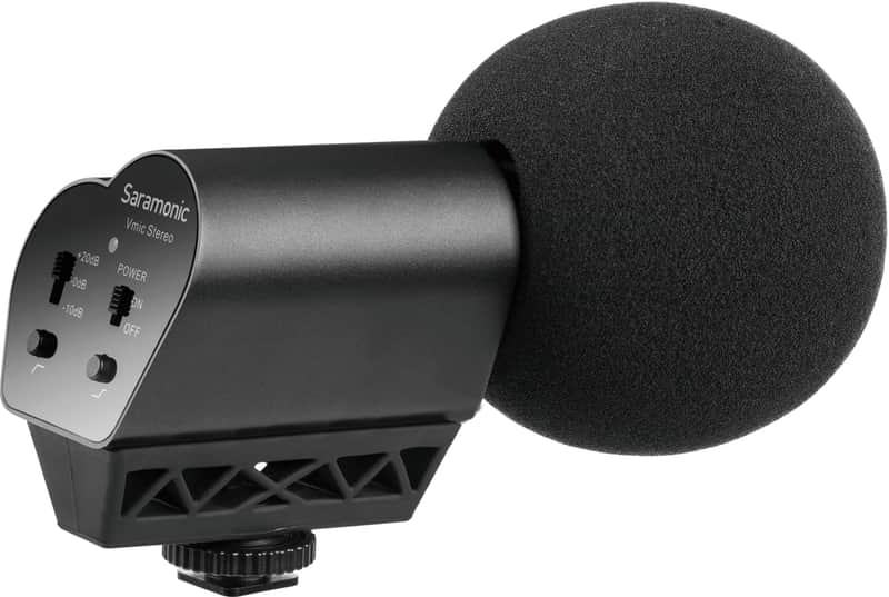 Saramonic VMIC-Stereo, camera-mount XY stereo condenser microphone image 1