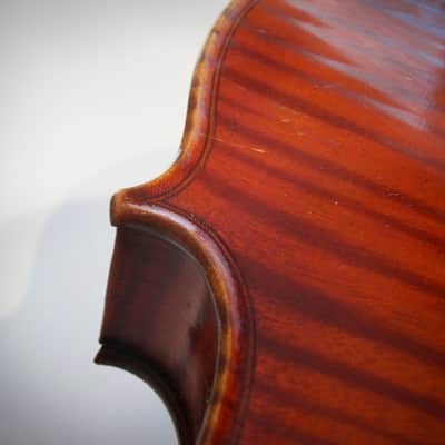 Lamy JTL French Violin 4/4 Antonio Stradivarius Model Circa-1930s-1940s-Reddish Varnish image 24