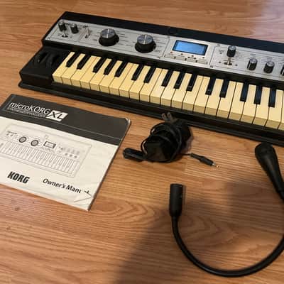 Korg MicroKORG XL 37-Key Synthesizer/Vocoder 2010s - Black