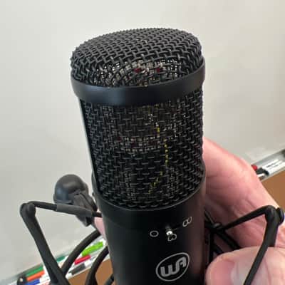 Warm Audio WA-47jr Large Diaphragm Multipattern FET Condenser Microphone 2018 - Present - Black image 3