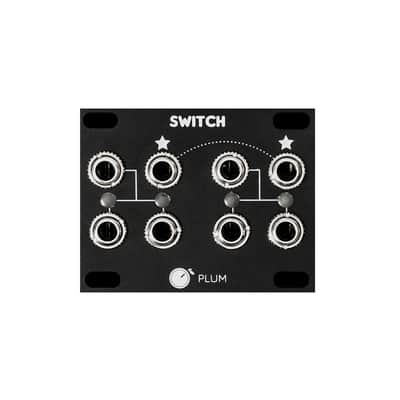 Plum  Audio SWITCH 1U - Super fast dual 2:1 switch 2022 Silver image 2