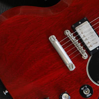 2008 Gibson 61 SG Custom Electric Guitar Cherry Red + COA HSC image 5