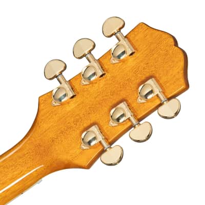 Epiphone Sheraton Frequensator Semi-Hollowbody Guitar - Natural image 9