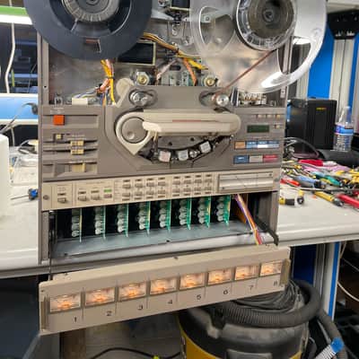 TASCAM 58-OB, Just Serviced 1/2” 8-Track Open Reel Tape Recorder Updated w/Video image 6