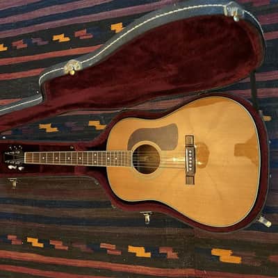 Washburn D-25S Dreadnought Acoustic Guitar - One Owner, Upgraded Bone Nut/Saddle/Pins w/Case image 7