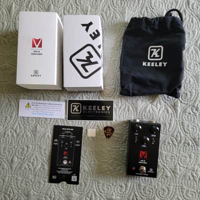Keeley Mk3 Driver Andy Timmons Signature Overdrive 2024 - Present - Black / Red image 2