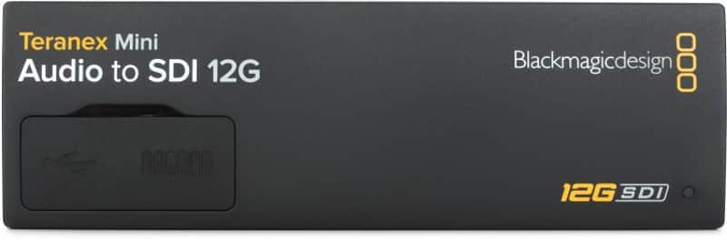 Blackmagic Design Teranex Mini Audio to SDI 12G Converter (TeraAud-SDId1) image 1