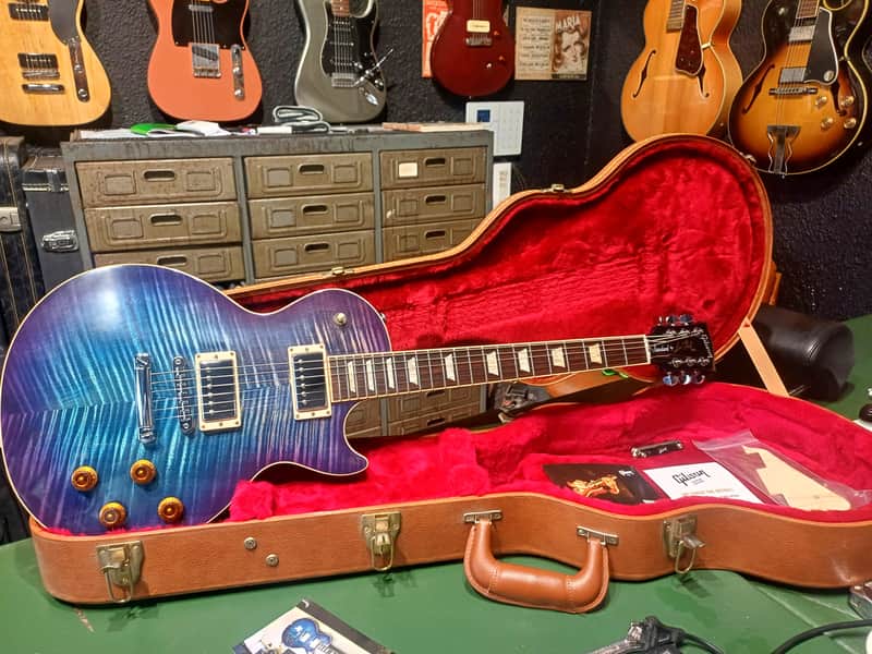 Gibson Les Paul Standard T 2017 - Blueberry Burst image 1