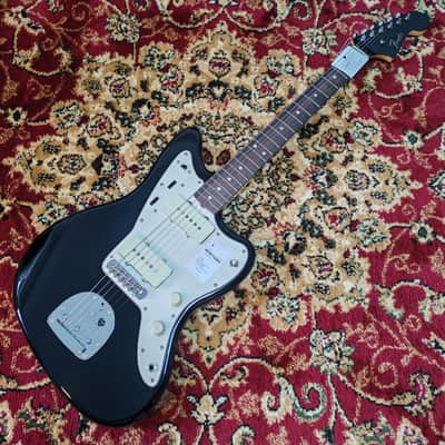 *NEW IN BOX* 2026 Fender Japan Heritage 60s Jazzmaster Black Nitro Lacquer Finish with Matching Headstock, Fender Flagship Tokyo Store Exclusive Color, MIJ JD26 image 4