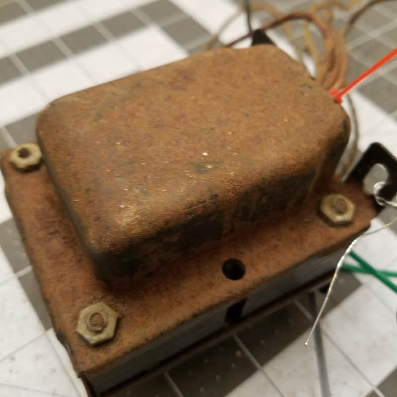 General Transformer C-20933 GTC335-0-335 / 6.3 / 12.6 V  Ampex Vintage Power Transformer Tested Tube Amp Project 6X4 1950s image 1