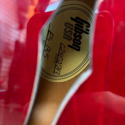 Gibson ES-135 P-100 - 2002 - Cherry image 7
