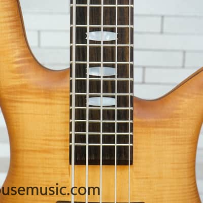 Spector Euro 5 LX - Tobacco Sunburst Gloss - NAMM Display Unit image 3