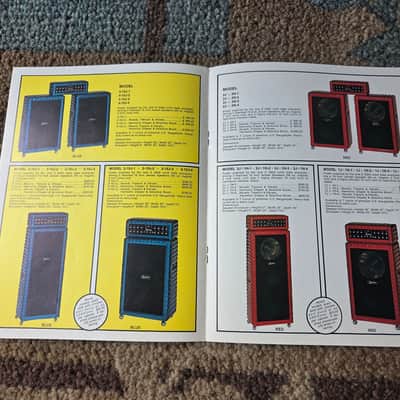 Vintage Circa 1967 Kustom Full-Line, Full-Color Catalog! Rare, Original Case Candy, Paperwork! image 4