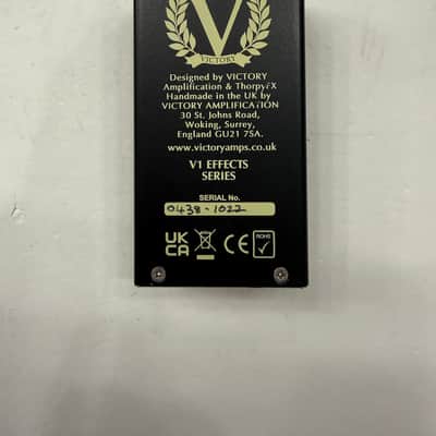 Victory Amps The Sheriff Overdrive V1 Series Guitar Effect Pedal + Original Box image 7