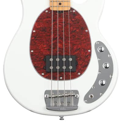 Sterling By Music Man StingRay Classic RAY24CA Bass Guitar - Olympic White image 1