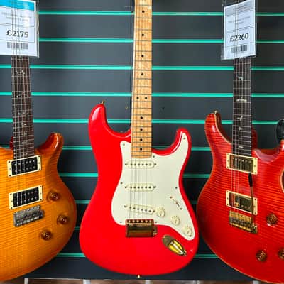 Fender Custom Shop 1956 Stratocaster NOS Fiesta Red 2006 Electric Guitar image 2