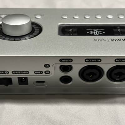 Universal Audio Apollo Solo Heritage Edition USB 3.0 Audio Interface 2020 - Present - Silver image 9