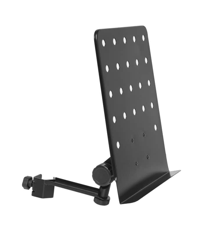 Stagg Music Stand Plate with Attached Holder Arm for Mic Stands MUS-ARM 1 image 1