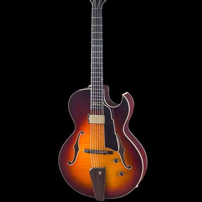 Eastman AR480CE-SB Sunburst Electric Guitar - John Pisano 30th Anniversary Edition image 4