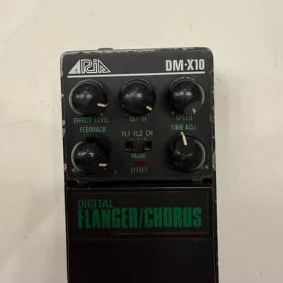 Aria DM-X10 Digital Chorus / Flanger Rare Vintage Guitar Effect Pedal MIJ Japan image 2