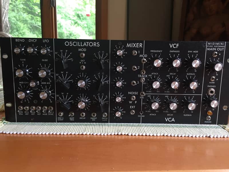 Own a Piece of recording History with this Converted Mini Moog to Studio Electronics Midi Moog image 1