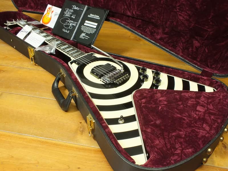 Gibson Flying V Custom Shop Zakk Wylde Bullseye * signed by Zakk image 1