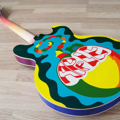 TPP Beatles "Apple Boutique" Custom Epiphone Casino Tribute image 3