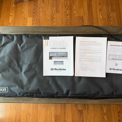 Oberheim OB-X8 61-Key 8-Voice Synthesizer 2022 - Present - Black with Wood Sides image 2