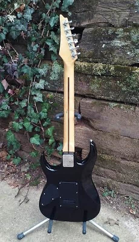 92 Ibanez Ex140 EX Series Electric Guitar / Black / Made in Korea