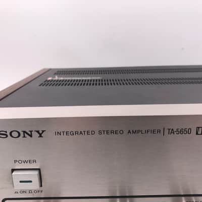 Sony TA-5650 V-FET Integrated Stereo Amplifier image 2