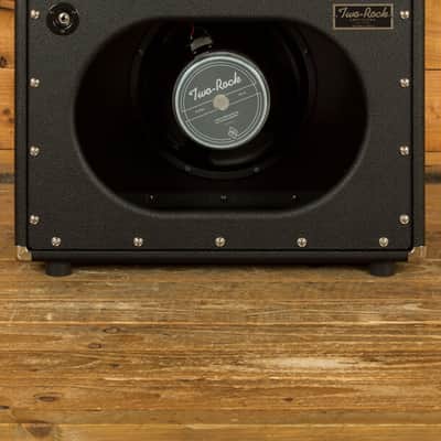 Two-Rock Vintage Deluxe 1x12 Cab Black Bronco w/Vintage Silver Cloth image 3
