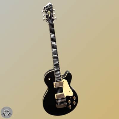 Hagstrom Super Swede Gloss Black - Very Good Condition image 2