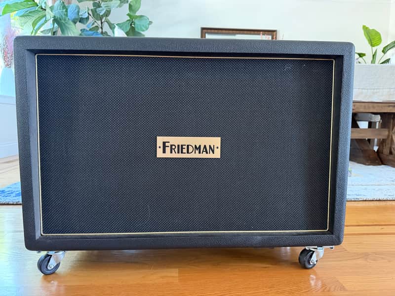 Friedman 212EXT 120-Watt 2x12" Closed-Back Guitar Speaker Cabinet 2014 - Present - Black image 1
