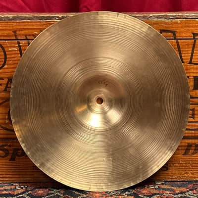 13" Zildjian A 1940s-50s Trans Stamp Crash / Hi-Hat Single Cymbal 442g *Video Demo* image 6
