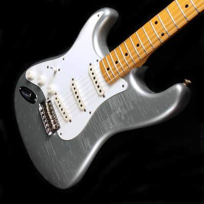 Fender Custom Shop 58 Strat light relic 2022 Inca Silver lefty lefthanded LH image 7