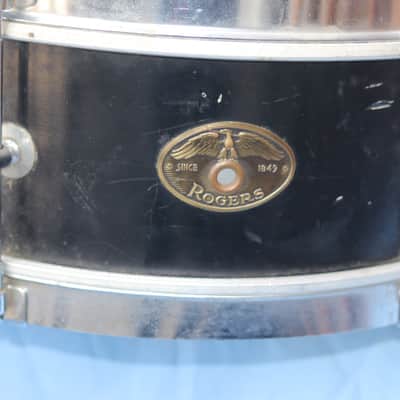 Rogers Banner snare 1950's - black image 1