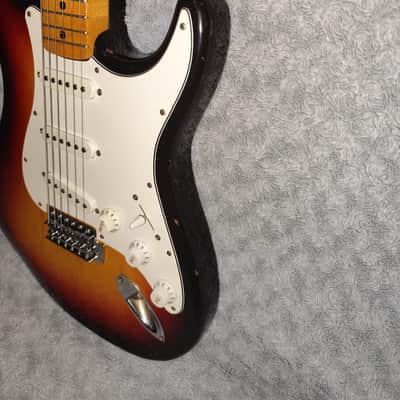 Guitare Electrique Vintage Cimar 1940 DM 388 1970s - Sunburst image 4
