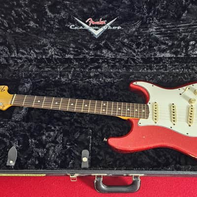 Fender Fender Custom Shop '68 Relic Reissue - Candy Apple 2000's - Candy Apple Red image 7