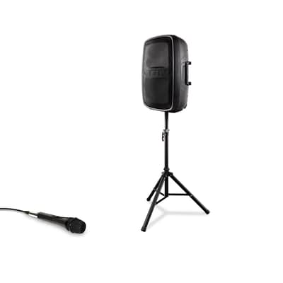 ION TOTAL PA PRO Complete Bluetooth USB PA System Pair with Stands, Mic & Remote image 6