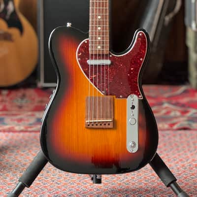 Fender Acoustasonic Tele (2010–2013) – 3-Tone Sunburst, MIM image 1