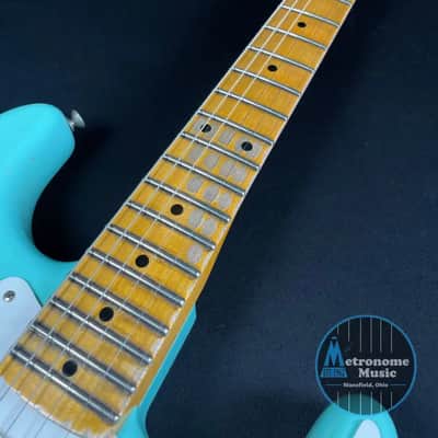 Fender Custom Shop Limited Edition Fat '50s Strat Relic - Super Faded Aged Sea Foam Green image 10