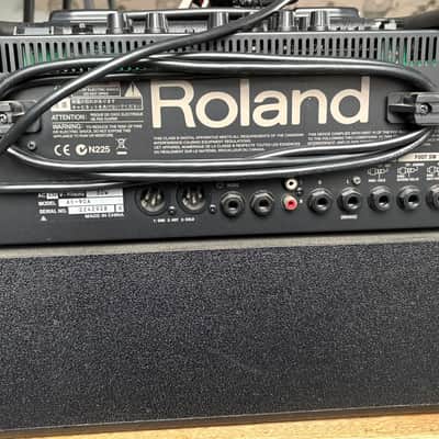 Roland AC-90 Acoustic Chorus 2-Channel 90-Watt 2x8" Acoustic Guitar Combo 2007 - Present - Black image 3
