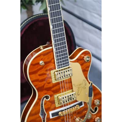 GRETSCH Limited Edition Falcon Center Block Jr. with Bigsby Quilted Maple image 7