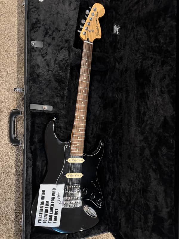 Fender Deluxe Lone Star Stratocaster *** Kurt Cobain *** Vandalism Strat ***