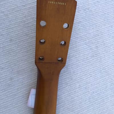 Tiger Maple Top Resonator Dobro Guitar DIY Project, Rosewood Fingerboard Neck image 5