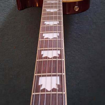 Vintage 1974 Lincoln Les Paul Custom "Natural Exotic Wood" Maxon Super 70's OHSC Matsumoku image 17