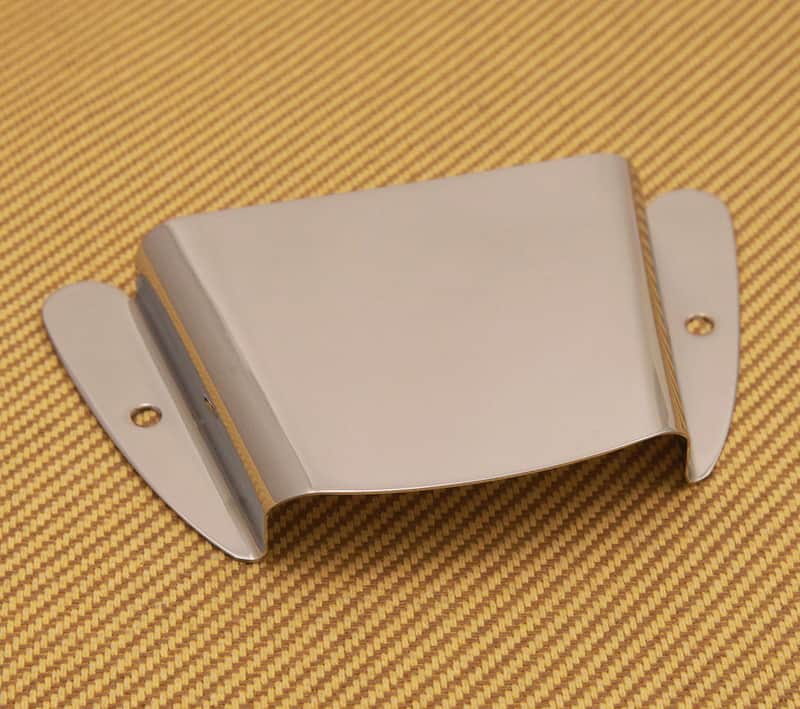 003-2979-049 Chrome Vintage-Style '51 P Tele Precision Bass® Bridge Cover SCPB image 1