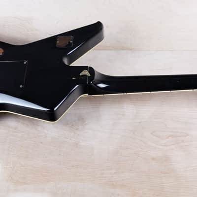 Ibanez Destroyer II DT450 MIJ 1984 Black Pro Rock'r Locking Tremolo Vintage Japan Fujigen w/ Bag image 11