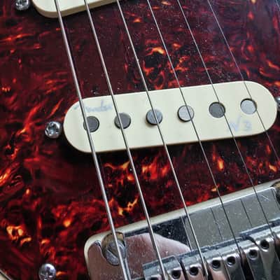 Fender American Deluxe Stratocaster 2011 - Olympic Pearl image 7