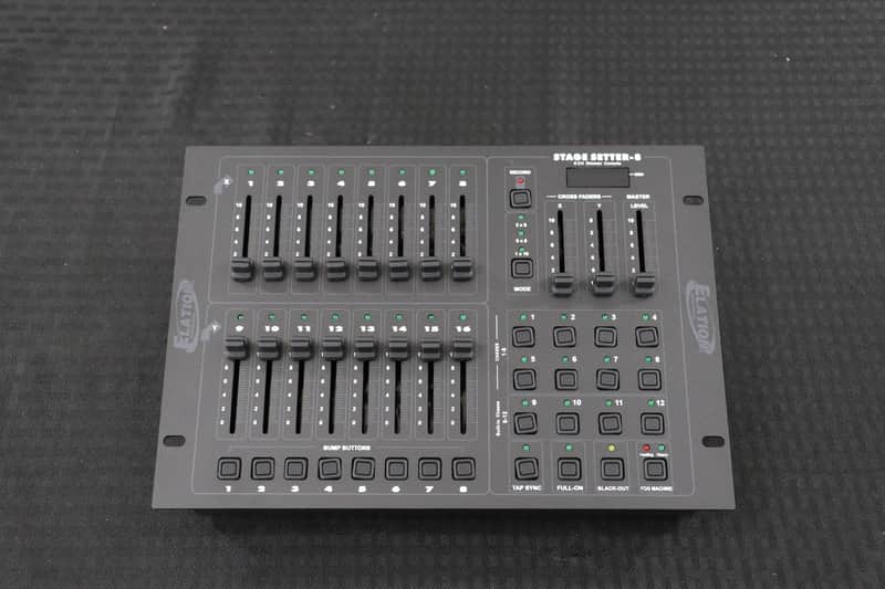 Elation STAGE-SETTER 8-Channel Lighting Controller Black image 1